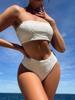 New Sexy Solid Color Bandeau Bikini for Women