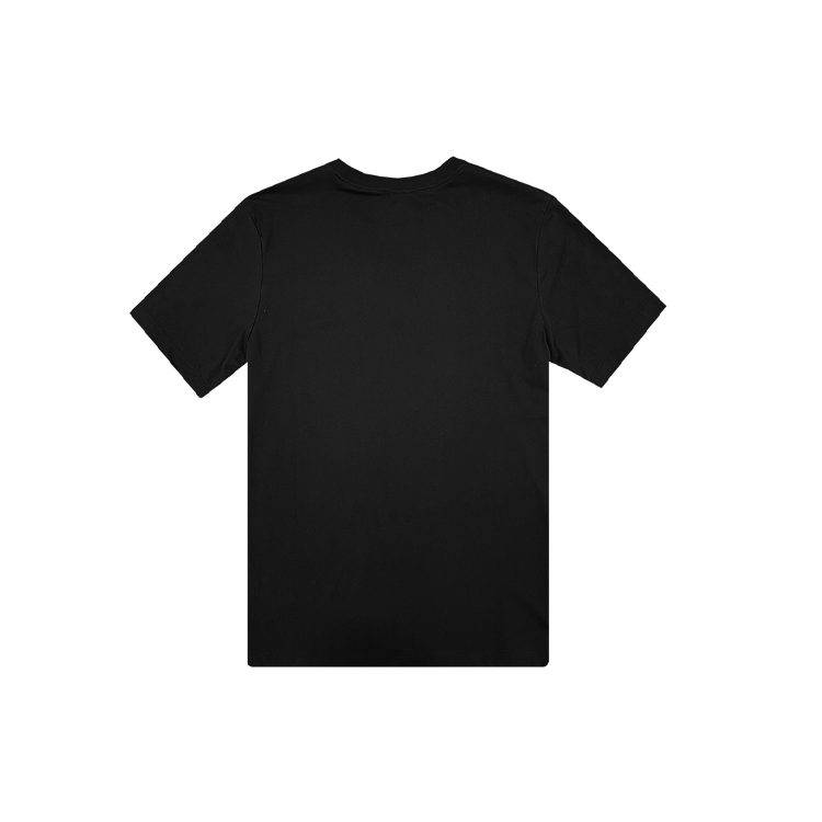 Jordan Air T Shirts Men's Black Crew Neck Moderate DA6744-010