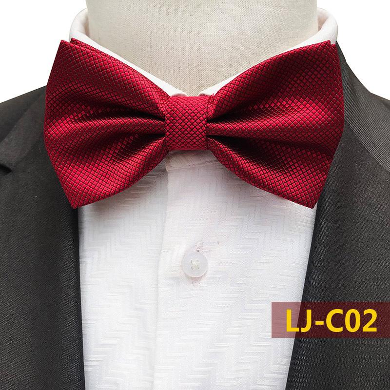 Quelle Polyestermaterial karierte schlichte Herrenfliege, Hochzeitsfliege