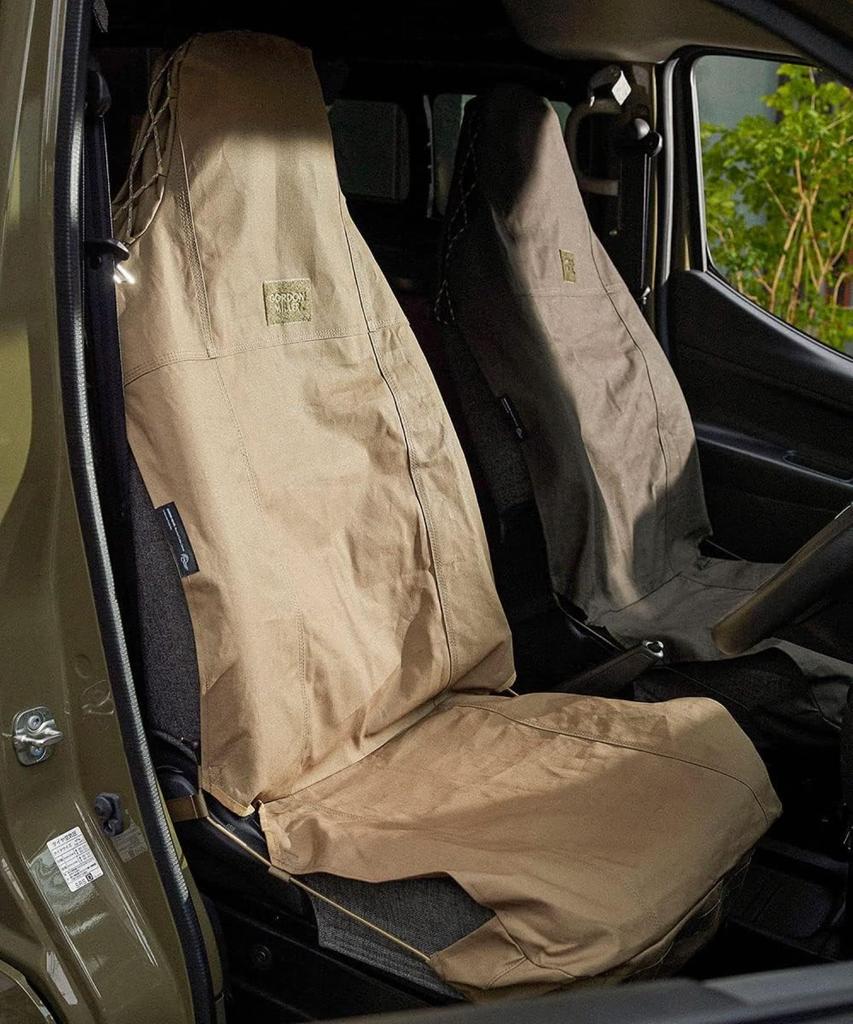 GORDON MILLER Recyklované auto potah předního sedadla Voděodolný Kojot Béžový odolný vůči skvrnám 1726394
