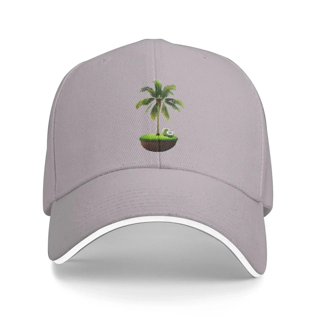 Coconut Tree Fruit Loves Baseball Cap  Men Women Custom DIY Trucker Hat Spring y2k Funny Outdoor Gym Sun Visor Baseball Caps