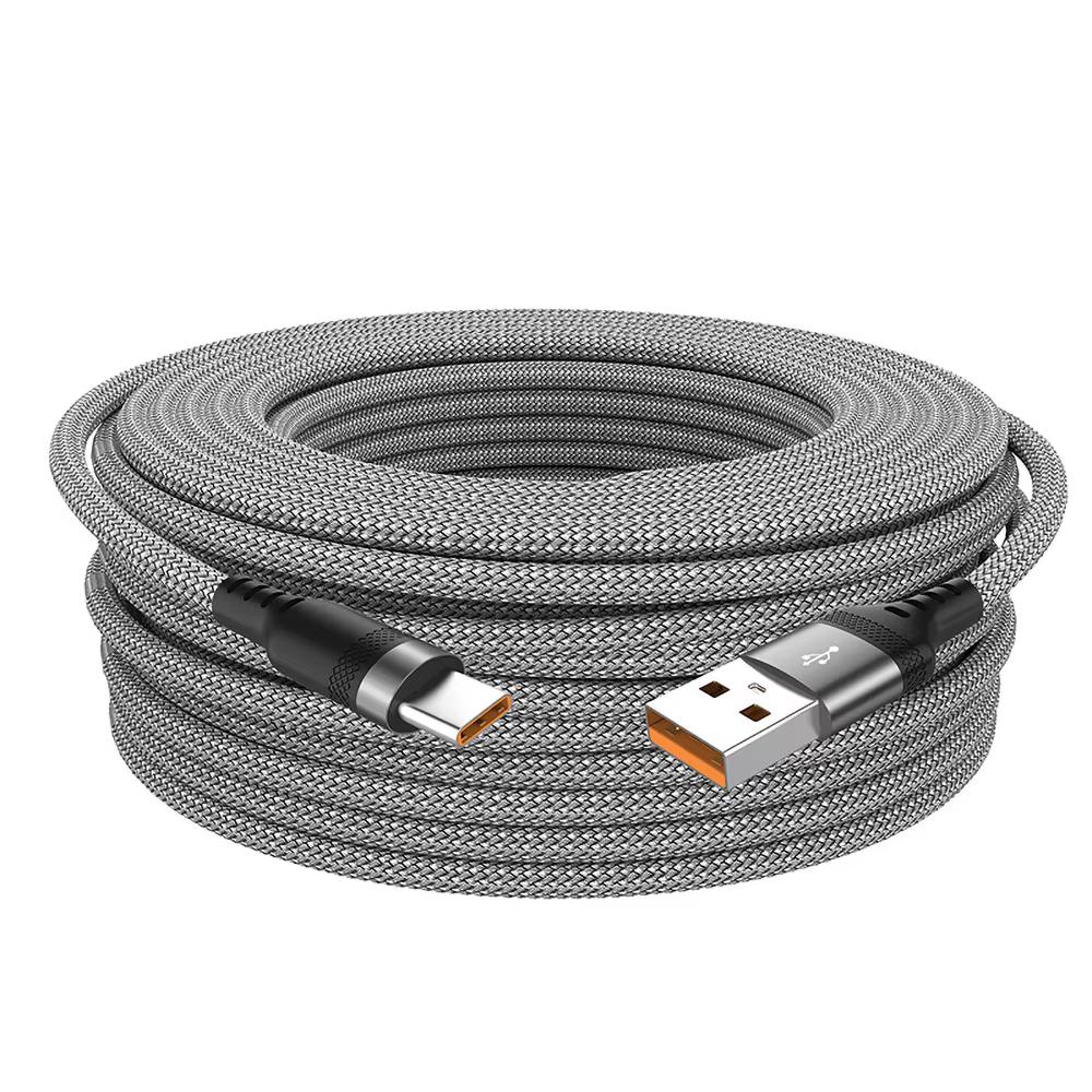 

USB Type C Cable 5A Super Fast Charge Cable for iPhone 15 16 17 Full range Huawei Samsung Oppo Oneplus Universal USB C Extension 1m