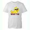 What The Duck Funny Slogan T Shirt Men Women Tee S-4XL Cool Rubber Duckling Top