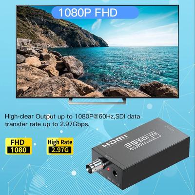 SDI'dan HighClear Multimedya Arayüz Dönüştürücü 3GSDI'dan HDMI'ya Uyumlu Video Ses Dönüştürücü 8