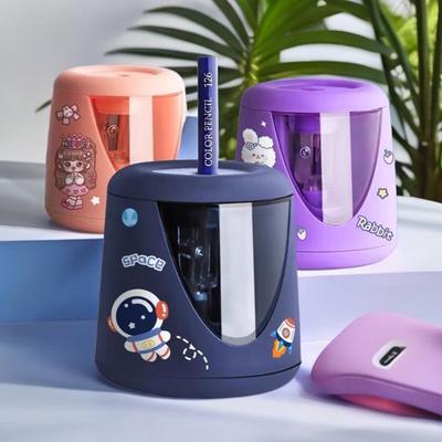Electric Auto-Feed Pencil Sharpener for Kids and Students