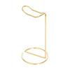 Sleek Headphone Stand Premium Metallic Iron Build Non-Slip Stable Base Polished Finish for Home Studio Desktop