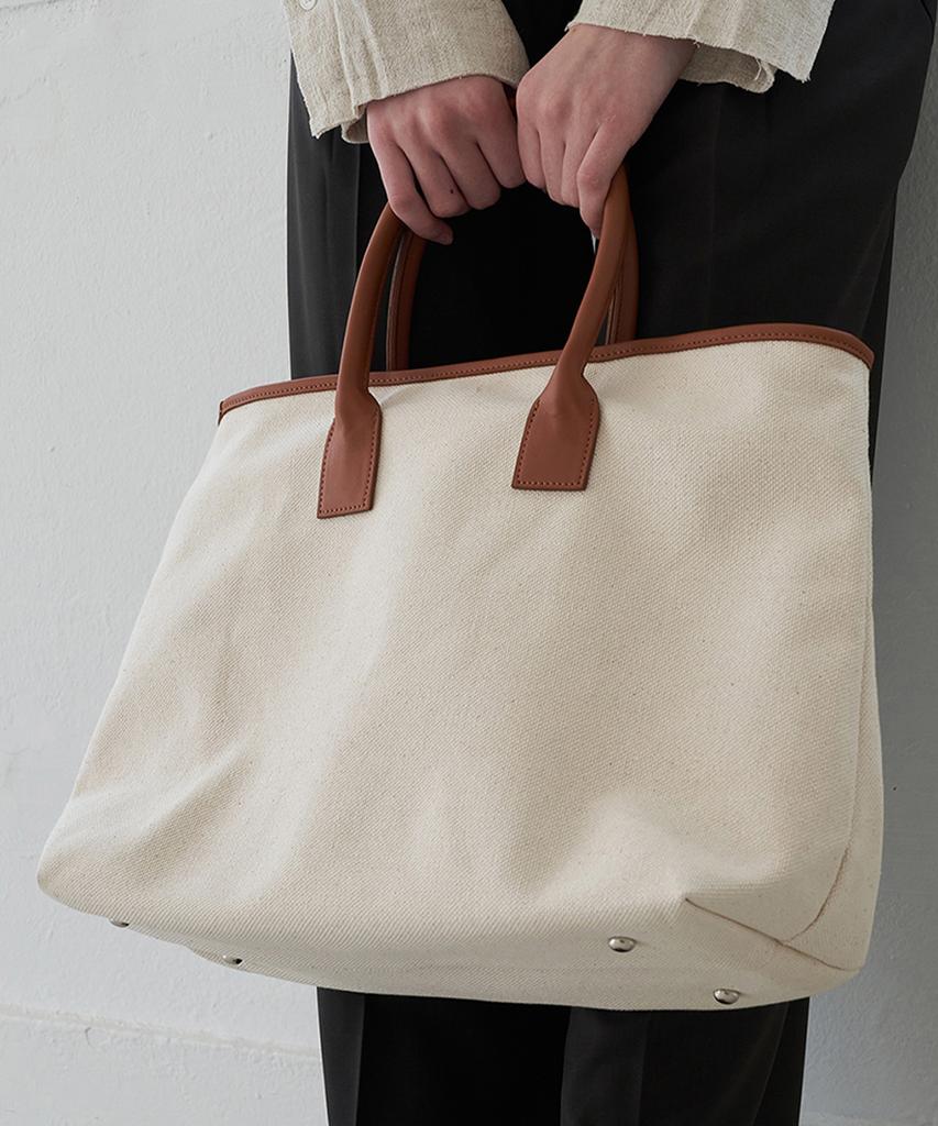 Adaul Easy Canvas Tote Bag - Brown