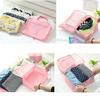 6 PCS Travel Storage Bag Set for Clothes Tidy Organizer Wardrobe Suitcase Pouch Travel Organizer Bag Case Shoes Packing Cube Bag