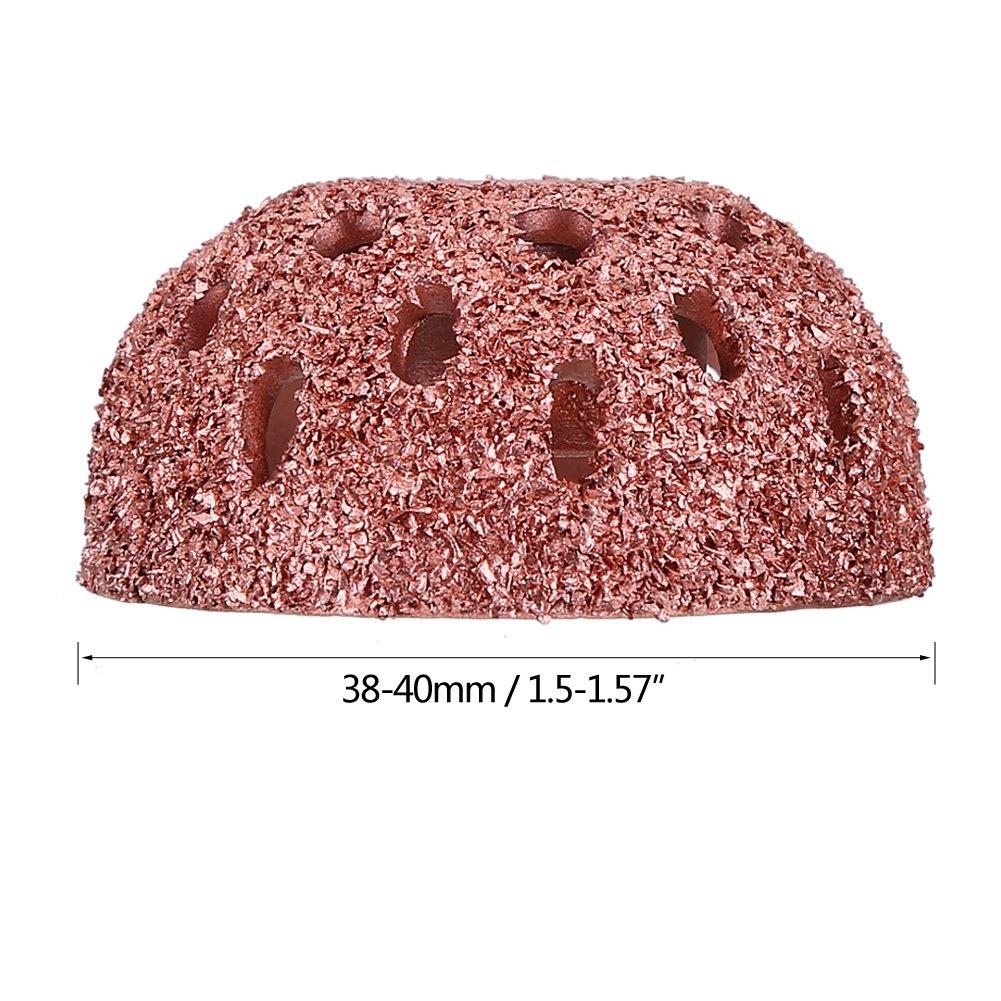 38mm Tungsten Steel Material Hemispherical Pneumatic Grinding Head Grinding Wound / Tire Tire Repair Tools