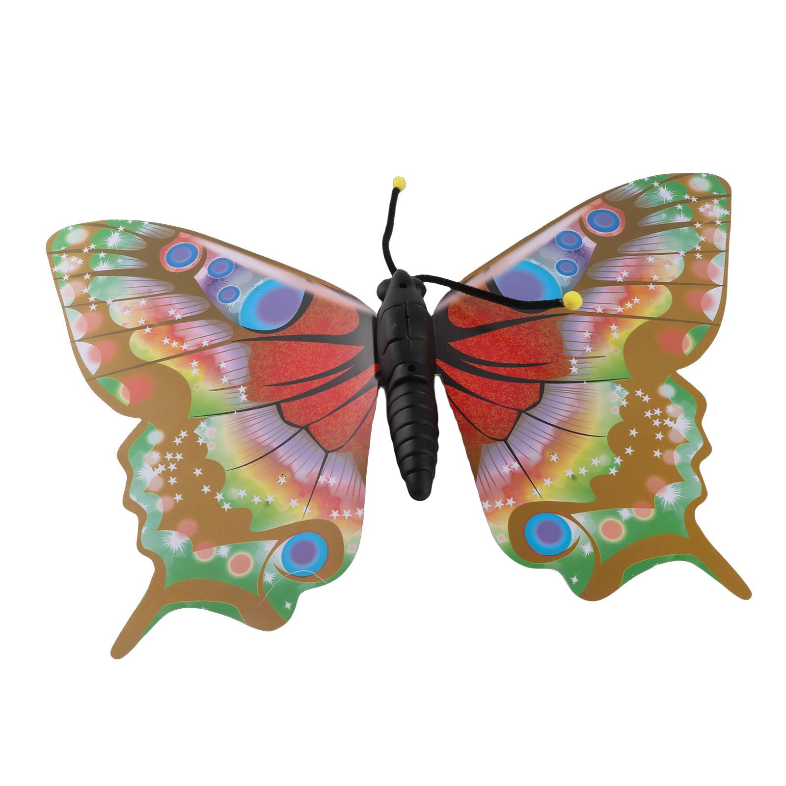 Butterfly Decoration Hanging Large PVC Colorful Butterfly Decor for Garden Lawn Party Hanging Large Butterfly Decor