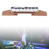 6 String Guitar Part Guitar Accesory Jazz Guitar Bridge Wood Guitar Bridge Guitar Wood Roller Saddles Bridge