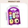 8Pcs Paper Punches Set Hole Puncher with Carry Case Decorative Punch Shape for