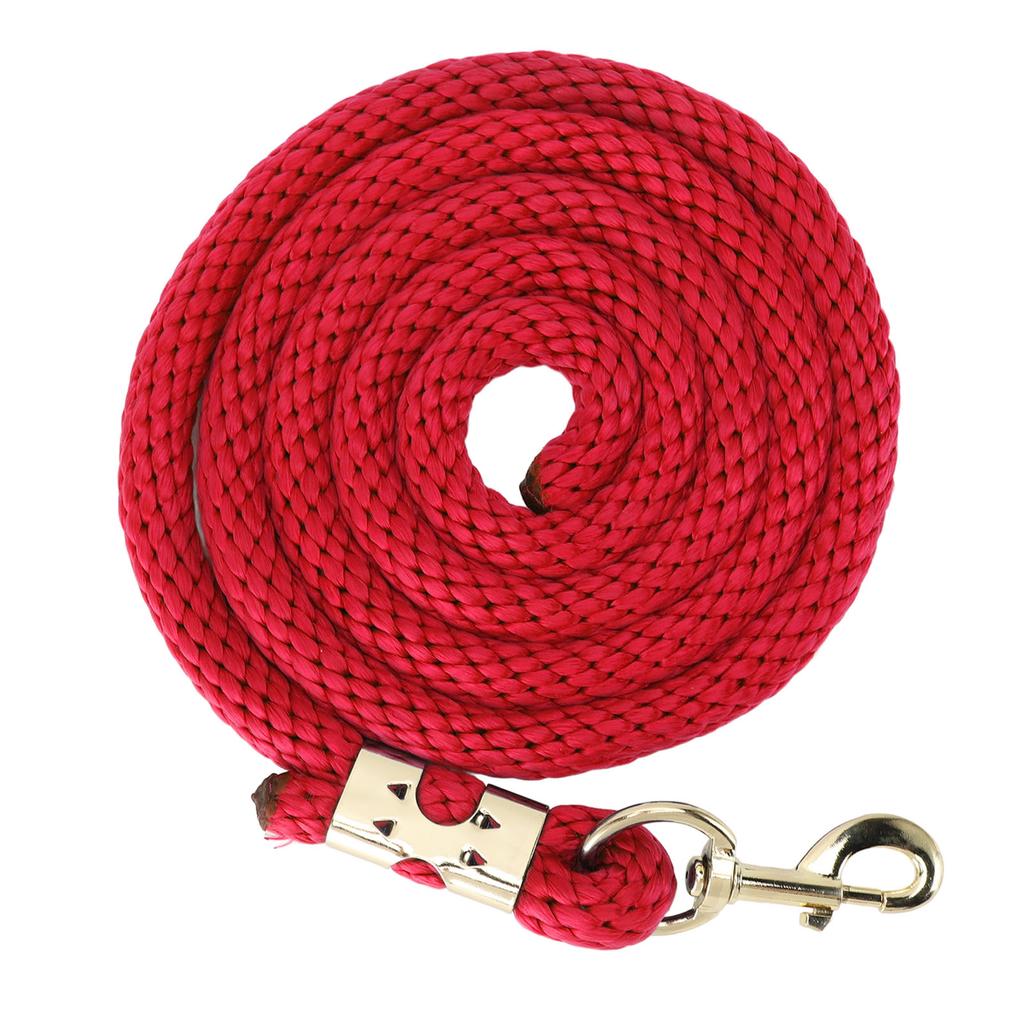 2m Horse Lunge Line Anti Breakage Rope Anti Slip Grip Horse Training Rope with Hook for Walking Hand