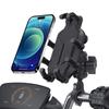 Motorcycle Bicycle Handlebar Phone Bracket QC3.0 USB Charging Mount Stand Holder