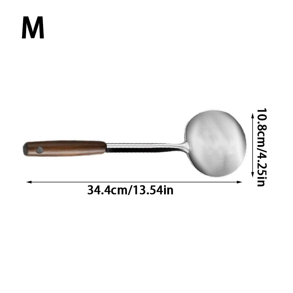 Mushroom Shape Kitchen Stir Fry Spoon Wood Handle Cooking Spoon New Cooking Spatula  Kitchen Tools