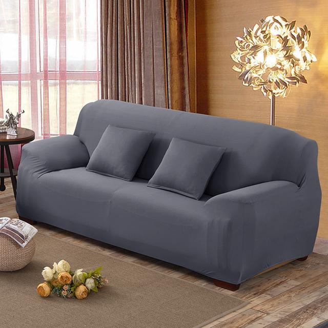 Husă elastică pentru canapea de culoare solidă Huse elastice pentru canapea pentru sufragerie Funda canapea scaun husă canapea Decor acasă 1/2/3/4 locuri