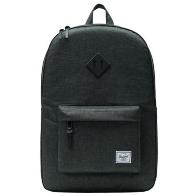Classic Heritage Backpack, Unisex Black Backpack