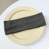 Solid Color Korean Wide Headband Stretchy Knit Hair Sweatband for Women Makeup Gym Yoga Running Fashion Accessory