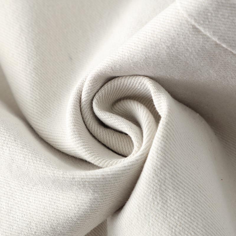 Women's Off-White High-Waisted Wide-Leg Jeans, 2025 Spring/Summer Loose Slimming Straight-Leg Pants.