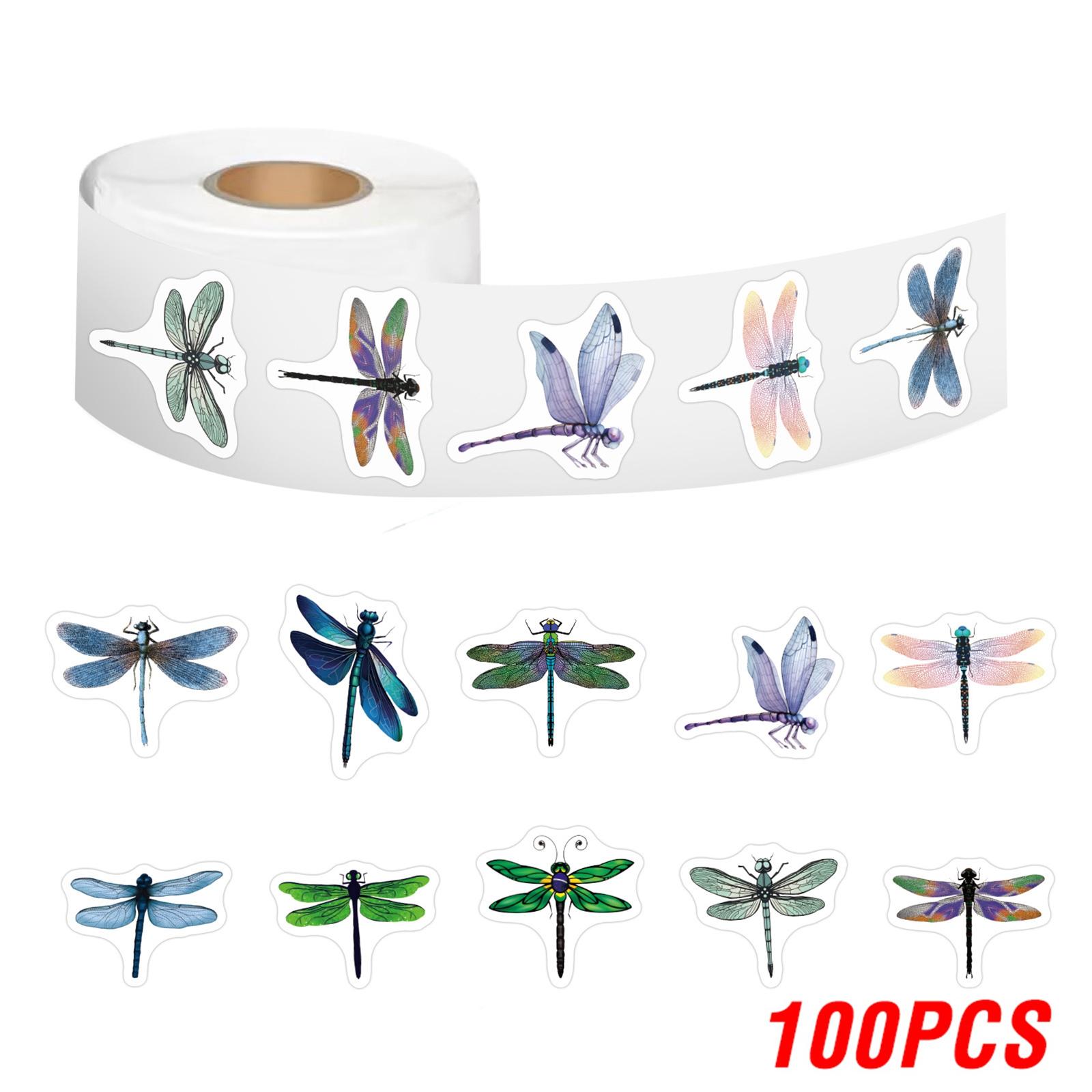 100-500Pcs High-Quality Beautiful High-Quality Dragonfly High-Quality Stickers High-Quality For High-Quality Notebook High-Quality Stationery