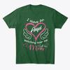 I Have An Angel Mom T-Shirt Made In the USA Size S To 5XL