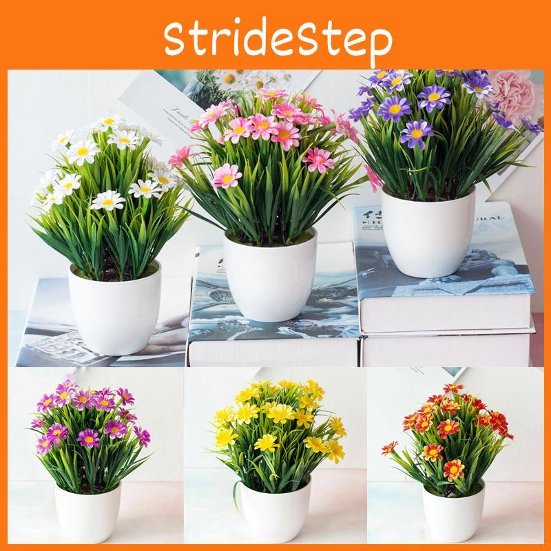 High Quality Artificial Flower Arrangement In Pot For Elegant Garden And Home Spaces