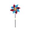 Eight Sequined Laser-Colored Bird Repellent Pinwheels for Farmland
