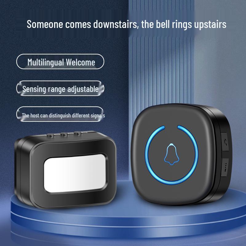 Welcome Sensor Alarm for Store Entrances – Motion-Activated Voice Greeter for Split Doors