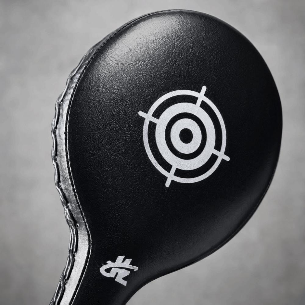 PU Boxing Target Paddle Black Black PU Boxing Target Portable Striking Target Pad  Karate Drills