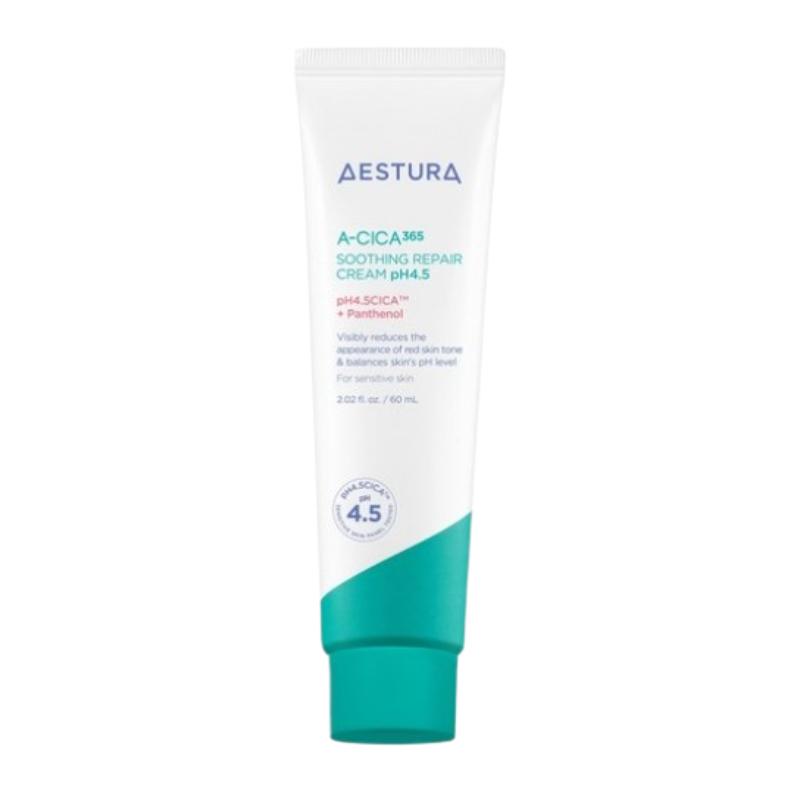 AESTURA A-CICA 365 Soothing Repair Cream pH4.5 60ml – Moisturizing Repair Cream for Sensitive Skin 60ml