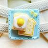 Cartoon Food Toy Shoelace Buckle for Kids' Shoes - Cat, Bear, Cake Design Decorative Accessories