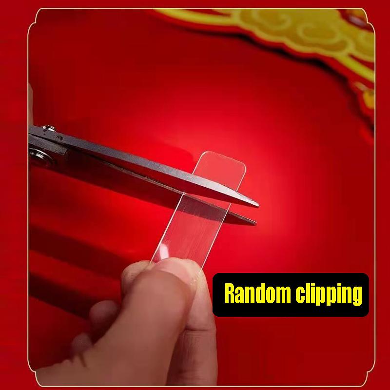 60PCS/BOX Reusable Double Sided Adhesive Multifunctional Non-marking Waterproof Tape