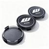 4pcs JDM W Work Logo Emblem Car Wheel Center Caps 74MM Clips 69MM Wheels Hub Dust Cap Rim Hubcaps Cover Replace Car Accessories