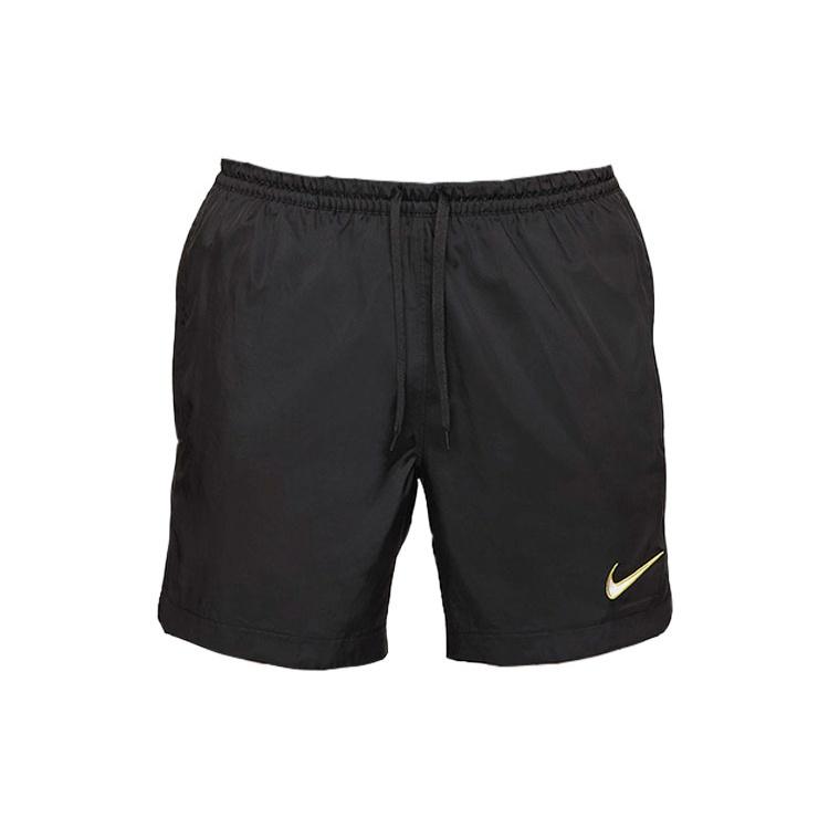 Men s Nike F.c. Soccer/Football Athleisure Casual Sports Lightweight Woven Shorts Black DA2187-010 M