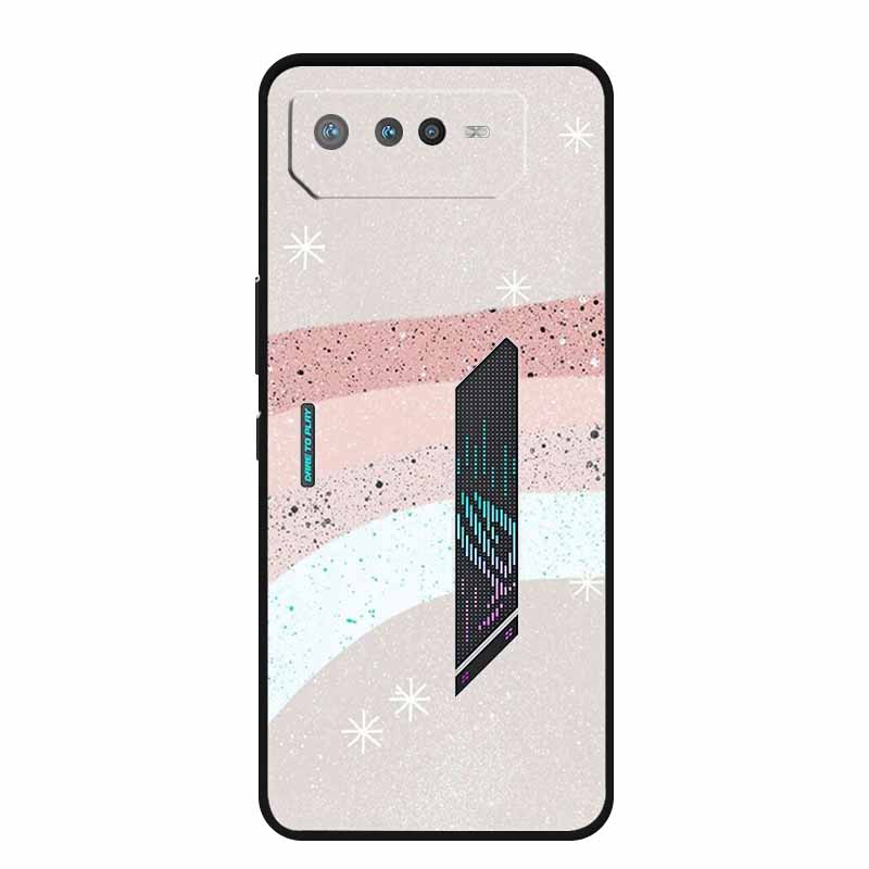 Für Asus ROG Phone 6 Hülle Luxus Silikon TPU Weiche Abdeckung Handyhülle für Asus ROG Phone 6 Pro Funda Rog6 Schutz Hülle Cartoon Hülle