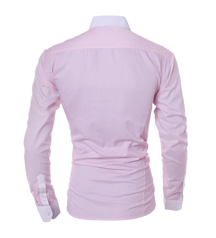 Herren Slim Fit Color Block Quadratischer Ausschnitt Langarmshirt 2024