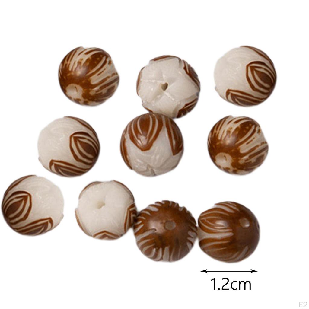 Handcrafted Wooden Beads Set for DIY Jewelry Making