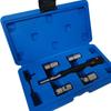 5 pcs Automobile Die-sel Fuel Injector for Seat Cleaning Kit Hand Tools Blue