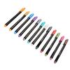 Metallic Markers 12 Colors Marker Pens Set Soft Tip for Scrapbook Doodle Arts Crafts