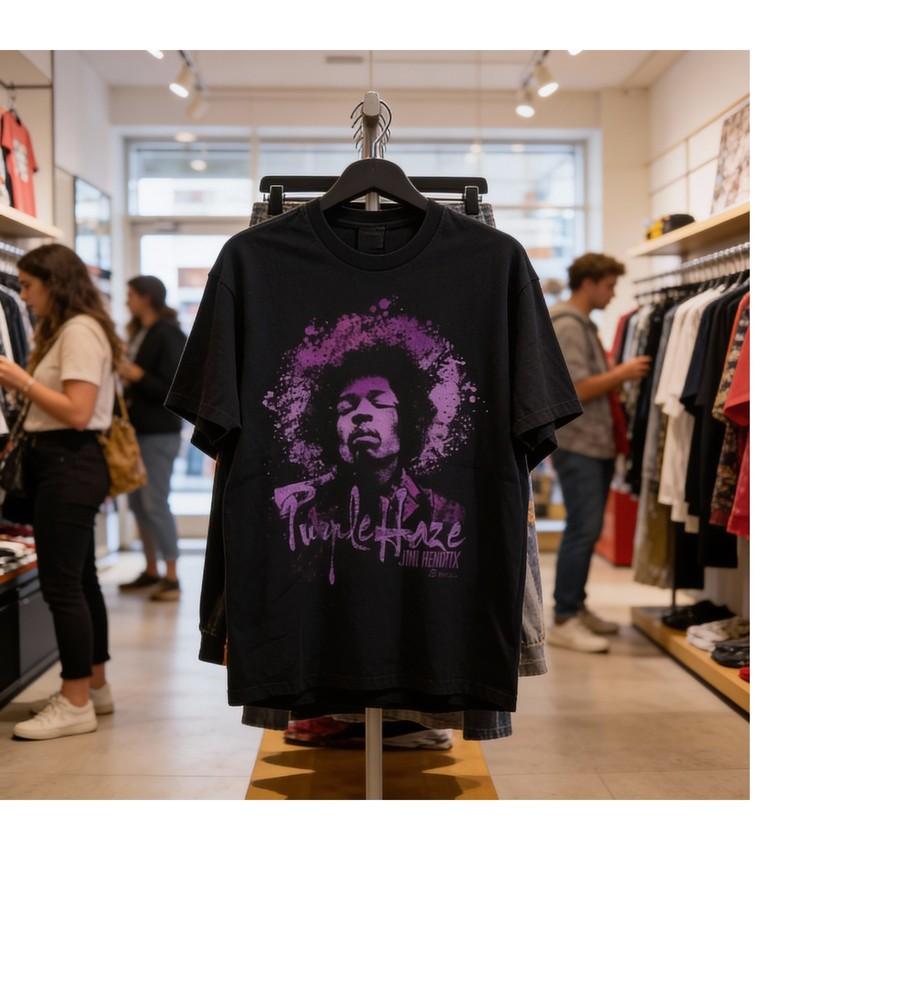 Jimi Hendrix Purple Haze Shirt Unisex Concert S to 5XL Unisex T-Shirt M