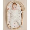 2Pcs/Set Durable Solid Baby Fitted Sheet Breathable Printed Crib Fitted Sheets Cotton Newborn Changing Pad Cover