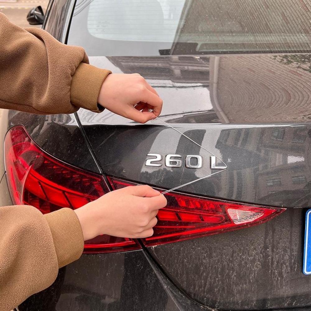 1 Stück Auto Fahrzeug Emblem Etikett Spoiler Abziehwerkzeug Entferner Zubehör Universalwerkzeug Entferner Auto Autozubehör