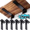 2/1x Heavy Duty Floating Shelf Brackets Wall Shelf Support with Expansion Screw for Books Plants Speakers Decorative Brackets