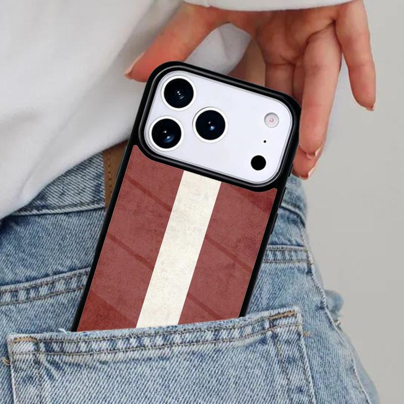 Latvian Flag Coat Of Arms Phone Case for iPhone 17ProMax 12 13 14 15 16e 17 Pro Max Plus Air Cover