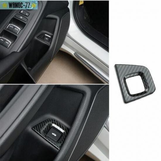Carbon Fiber Steel Rear Trunk Switch Cover Trim For Honda Accord 10th 2018-