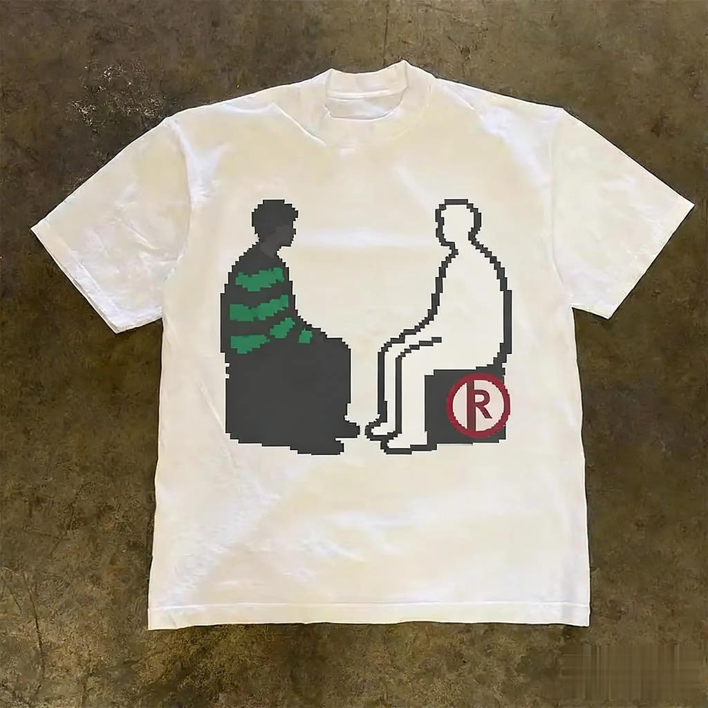 2026 Summer Comfortable Oversized T Shirt New Niche Street Style Versatile Shortsleeved Tshirt Unisex Casual Trend Tees Tops
