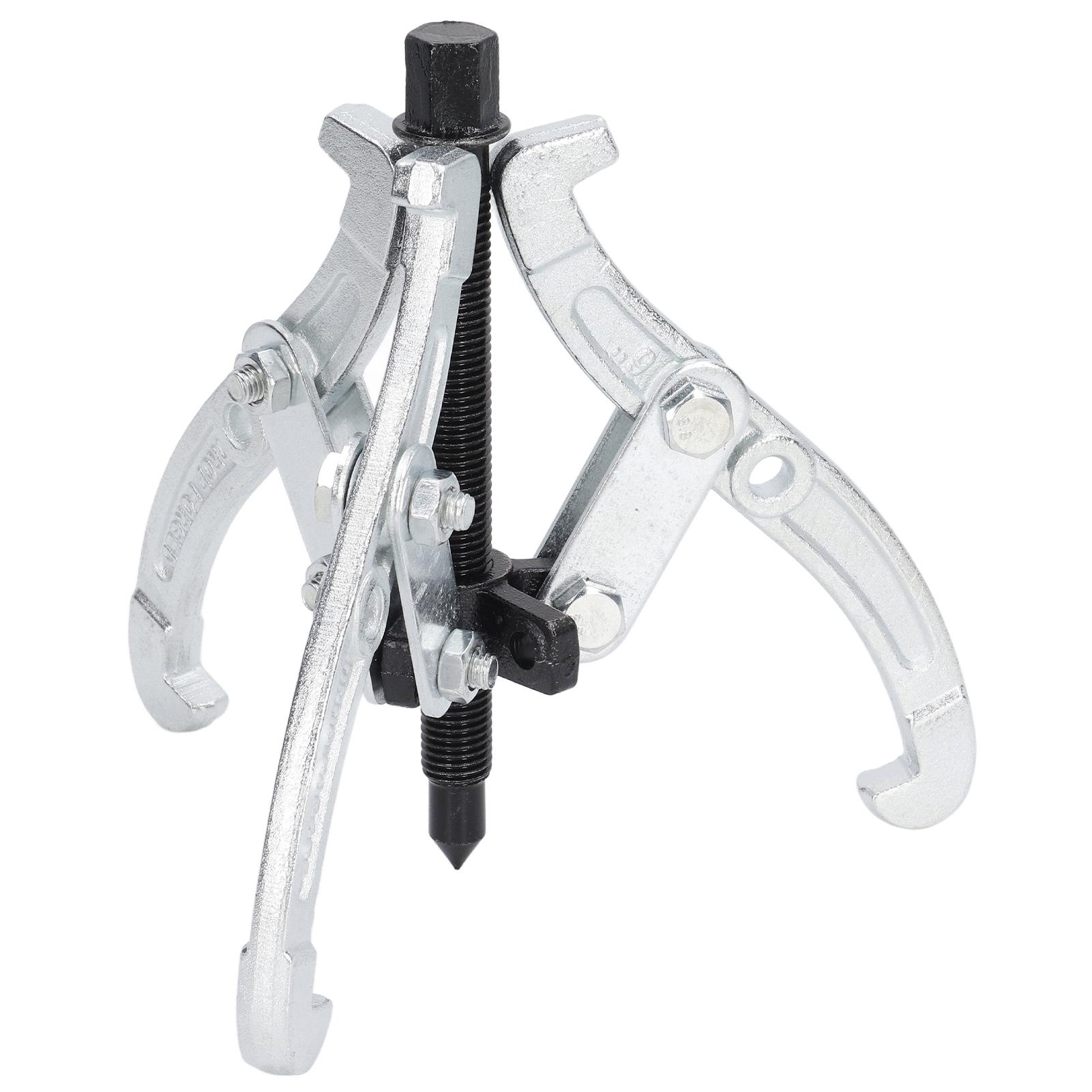 

150 мм 3-захватный съемник из углеродистой стали спиральный стержень двойной инструмент для снятия подшипников шкивов шестерен