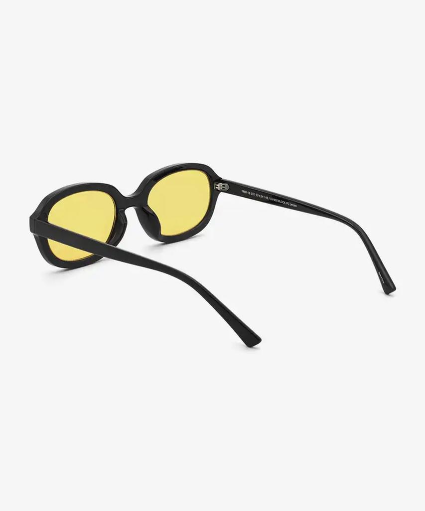 Seutailwokeu Yellow Tint Oval Style Work Tr90-16 C1_Ye Style Work Sunglasses
