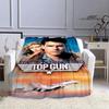 Classic Movie Top Gun Blanket Fashion Warm Blanket Flannel Blanket Bed Linings Home Travel Blanket Bed Linings Birthday Gift
