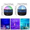 Remote Control Aurora Projection Lamp Color-Changing Light RGB Color LED Night Light Auto Rotating Northern Lights Effect